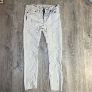 White Levi 510 Skinny Jeans 34 x 32